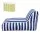 Artiss Outdoor Bean Bag Chair with Shredded Memory Foam Water Resistant 600D Polyester Ergonomic L‑Shape