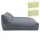 Artiss 2 Seater Outdoor Bean Bag Chair with Memory Foam Filling Grey 600D Water-Resistant Removable Cover