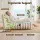 Artiss Outdoor Bean Bag Chair Taupe Memory Foam L-Shape Water-Resistant Polyester 120x60x66cm Long Lasting