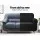 Artiss 3 Seater Sofa Cover, High Stretch Polar Fleece in Black, Machine Washable, All-Round Protection, Anti-Slip