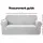 Artiss 3 Seater Sofa Cover Grey, High Stretch Polar Fleece Couch Protector, Anti-Slip, Machine Washable, Fits Most Sofas