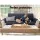 Artiss 3-Seater Sofa Cover - Diamond-Quilted Dark Grey, Anti-Scratch Microfibre, Hollow Fibre Filled, Machine Washable