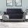 Artiss 3 Seater Sofa Cover Couch Protector, 100% Water Resistant, Dark Grey, Microfibre, Quilted, Anti-Slip, Washable