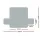 Artiss 3 Seater Sofa Cover, Grey - 100% Water Resistant, Diamond-Quilted, Microfibre, Anti-Slip, Machine Washable