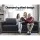 Artiss 4 Seater Sofa Cover Dark Grey, 100% Water Resistant Microfibre, Quilted, Anti-Slip, Machine Washable