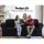 Artiss 3 Seater Sofa Cover Black – Stretch Knitted Fabric, Machine Washable, Anti-Slip, Fits Most Couch Styles