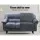 Artiss 2-Seater Velvet Sofa Cover - Stretchable, Anti-Slip, Machine Washable, Grey - Crystal Velvet Protection