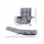 Artiss Adjustable Floor Lounge Sofa Bed, Linen Fabric, Grey, 49x58x71cm, Versatile Swivel Design with Bonus Pillow