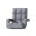 Artiss Adjustable Floor Lounge Sofa Bed, Linen Fabric, Grey, 49x58x71cm, Versatile Swivel Design with Bonus Pillow