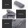 Artiss Adjustable Floor Lounge Sofa Bed, Linen Fabric, Grey, 49x58x71cm, Versatile Swivel Design with Bonus Pillow