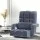 Artiss Floor Lounge Sofa Bed, Linen & Deluxe Flocking Fabric, Charcoal, 49x58x71cm, Adjustable, Swivel, Portable