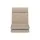Artiss Floor Chair Sofa 1 Seater Beige Linen, 5-Position Recliner, Foldable, Portable, 122cm, Heavy-Duty Steel Frame