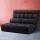 Artiss Lounge Sofa Bed, Charcoal Suede, 2-Seater, 167x95x13cm - Adjustable, Foldable, Easy Storage