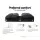 Artiss Charcoal 2-Seater Floor Lounge Sofa Bed with Adjustable Positions, Suede Fabric, Steel Frame, and Pillows
