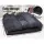 Artiss Charcoal 2-Seater Floor Lounge Sofa Bed with Adjustable Positions, Suede Fabric, Steel Frame, and Pillows