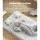 Giselle Bedding Foldable Foam Mattress – Bamboo Cover, High-Density Foam, 3-Fold Design, Portable, 96.5x67cm, White