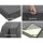 Giselle Bedding Foldable Single Mattress - Velvet Grey, High Density Foam, Washable Cover, 180x70x12cm