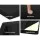 Giselle Bedding Foldable Double Foam Mattress - Black, 180x122cm, Breathable Air Mesh, Washable Cover, Sofa Bed Combo
