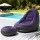Gardeon Inflatable Chair with Ottoman Purple Portable PVC Flocked Seating 150kg Capacity 2026 Model