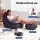 Gardeon Inflatable Chair with Ottoman Purple Portable PVC Flocked Seating 150kg Capacity 2026 Model