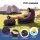 Gardeon Inflatable Chair with Ottoman Purple Portable PVC Flocked Seating 150kg Capacity 2026 Model