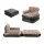 Gardeon Inflatable Pull Out Chair Sun Lounge Air Sofa Convertible Camping Daybed with Pump Coffee 192cm
