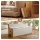 Artiss Folding Kraft Paper Sofa 3-Seater Collapsible Couch with PU Cushions 300kg Capacity 150x59x63cm