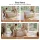 Artiss Folding Kraft Paper Sofa 3-Seater Collapsible Couch with PU Cushions 300kg Capacity 150x59x63cm