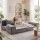 Artiss 5-in-1 Convertible Modular Sofa Bed Floor Mattress Curved Couch Grey 300kg Four-Piece Design