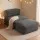 Artiss Foldable Bean Bag Sofa Bed Cloud Couch Boneless Floor Lounger Chair Grey Corduroy 164x82x75cm