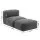 Artiss Foldable Bean Bag Sofa Bed Cloud Couch Boneless Floor Lounger Chair Grey Corduroy 164x82x75cm