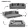 Artiss 3-in-1 Convertible Sofa Bed Velvet Grey Pull Out Mattress Lounge Couch High-Density Foam 300kg