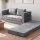 Artiss 3-in-1 Convertible Sofa Bed with Folding Mattress Velvet 300kg Lounge Chair