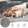 Artiss 3-in-1 Convertible Sofa Bed with Folding Mattress Velvet 300kg Lounge Chair