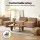 Artiss 3-in-1 Folding Sofa Bed Convertible Armless Foam Floor Futon Lounger with Washable Velvet Cover Brown