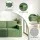 Artiss 3-Seater Modular Sofa Bed Sectional Floor Couch with Deep Seat and Corduroy Upholstery Green with Three Pillows