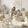 Artiss 2-in-1 Convertible Sofa Bed Floor Couch 203cm Beige Corduroy with Washable Cover and Two Pillows
