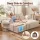 Artiss Double Chaise Lounge Sofa 2-Seater Modular Couch with Faux Fur and 35cm Pocket Spring Core Beige
