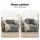 Artiss Grey Faux Fur Sofa Bed Lounge Chair with 30cm Pocket Spring and High Density Foam Comfort Support