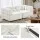 Artiss Convertible Folding Sofa Bed Beige - 2-Seater, Breathable Corduroy, Steel Frame, 300kg Capacity, 180x100x68cm
