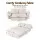 Artiss Convertible Corduroy Sofa Bed 200cm Boneless Couch, 30D High-Density Foam, Lounger with Headrests, Blanket, Beige