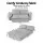 Artiss 200cm Convertible Folding Sofa Bed, 30D High-Density Foam Boneless Corduroy Couch, Grey Lounger for Living Room