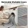 Artiss 200cm Convertible Folding Sofa Bed, 30D High-Density Foam Boneless Corduroy Couch, Grey Lounger for Living Room