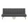 Artiss 2x Sofa Bed Couch Single Seater Recliner – Grey Fabric, Modular 2-Seater, Adjustable Back, Wooden Legs
