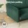 Artiss 3 Seater Velvet Sofa Bed Couch, Convertible Lounge, Adjustable Arm Recliner, Modern Green, 207cm, 300kg