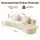 Artiss 228cm Modular Sofa Bed Sectional 4-Seater Boneless Couch in Premium Breathable Corduroy High Density Foam Support