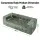 Artiss Comfort Boneless 3‑Seater Compressed Sofa Bed 186cm Green Luxury Chenille High‑Density Foam Core