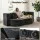 Artiss 2-in-1 Convertible Compressed Sofa Bed Folding Boneless Curved Sleeper Couch Grey 2 Pillows 200cm