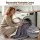 Artiss 2-Seater Corduroy Convertible Boneless Sofa Bed Grey Pull Out Couch with Pillows 140cm Wide