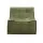 Artiss Armless Chenille Floor Sofa, 150kg Capacity, Removable Cover, High-Density Foam, No Assembly, Green